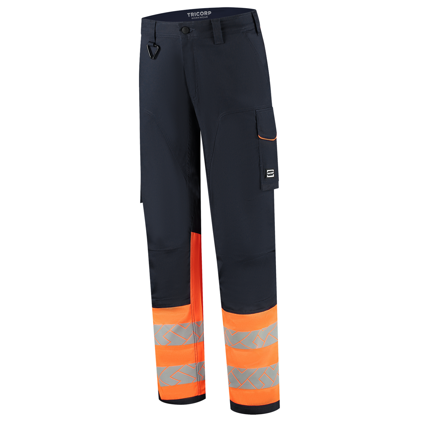 Tricorp Workwear High Vis Redefined Werkbroeken 506117 2-Way Stretch HiVis inktblauw-fluo oranje(inkfluororange)