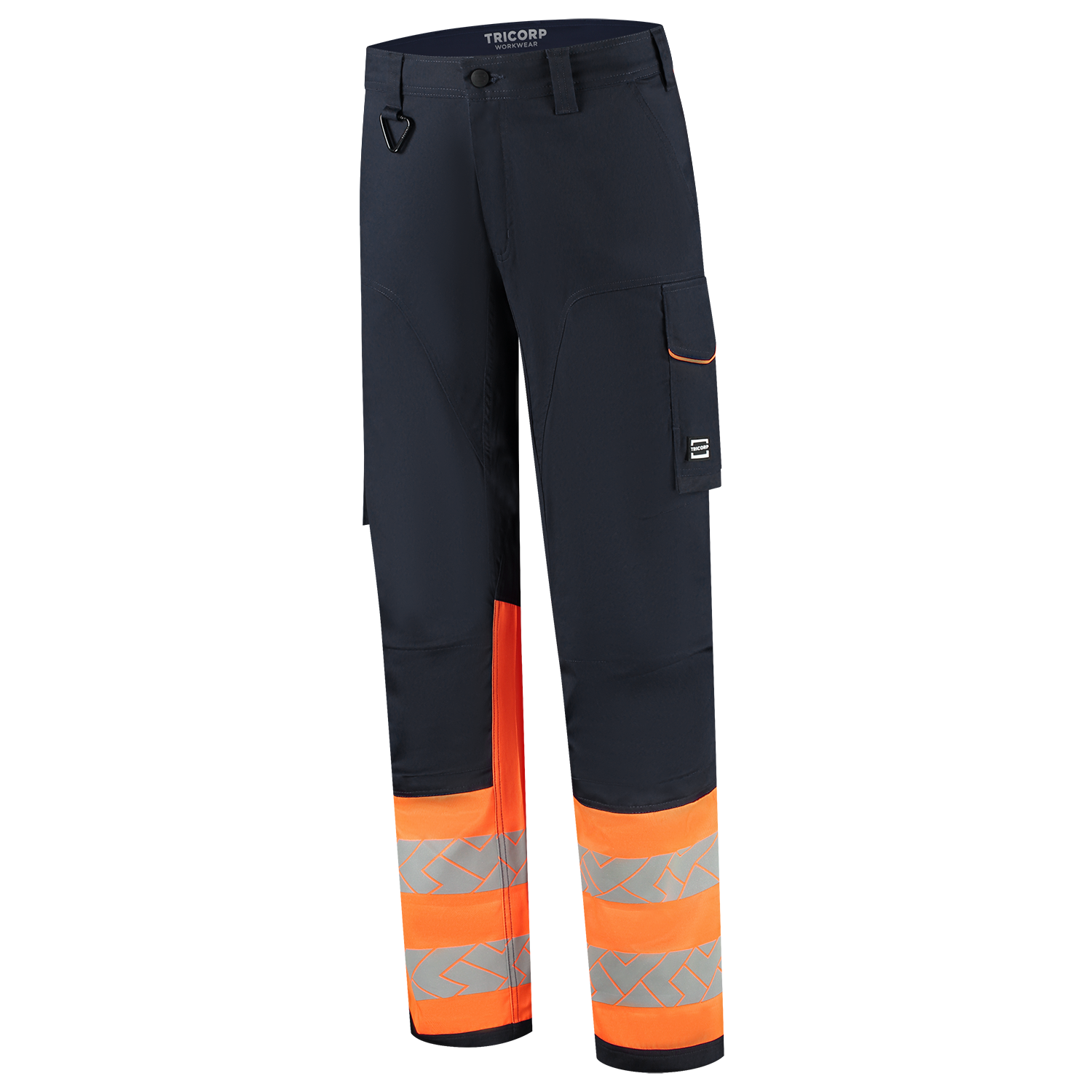Tricorp Workwear High Vis Redefined Werkbroeken 506117 2-Way Stretch HiVis inktblauw-fluo oranje(inkfluororange)