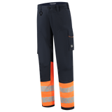 Tricorp Workwear High Vis Redefined Werkbroeken 506117 2-Way Stretch HiVis inktblauw-fluo oranje(inkfluororange)