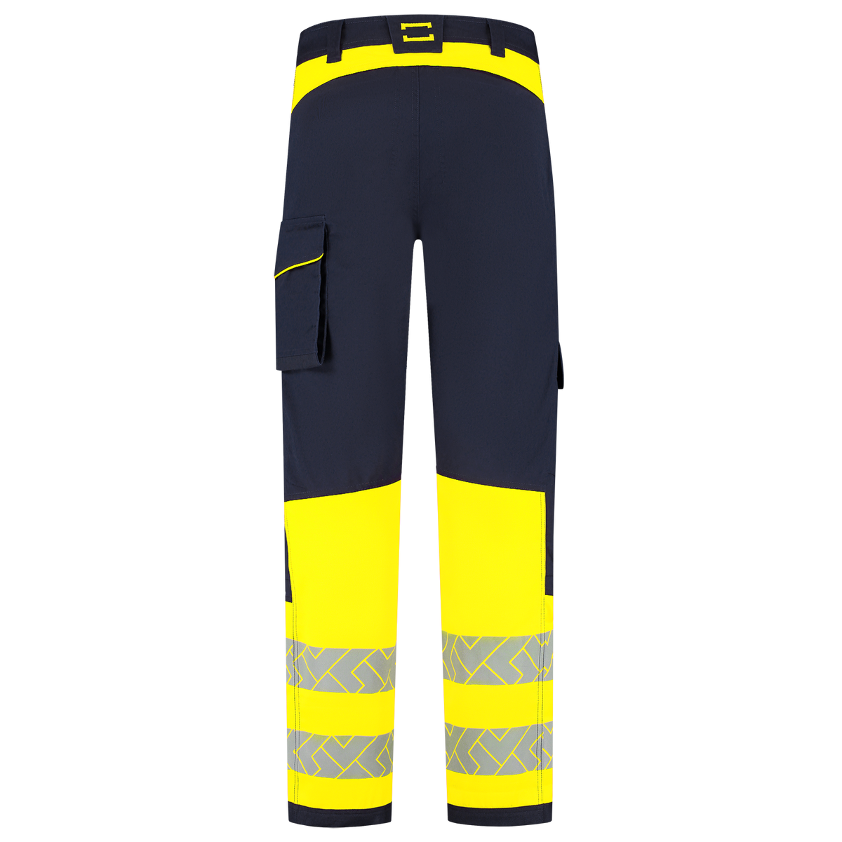 Tricorp Workwear High Vis Redefined Werkbroeken 506117 2-Way Stretch HiVis inktblauw-fluo geel(inkfluoryellow)