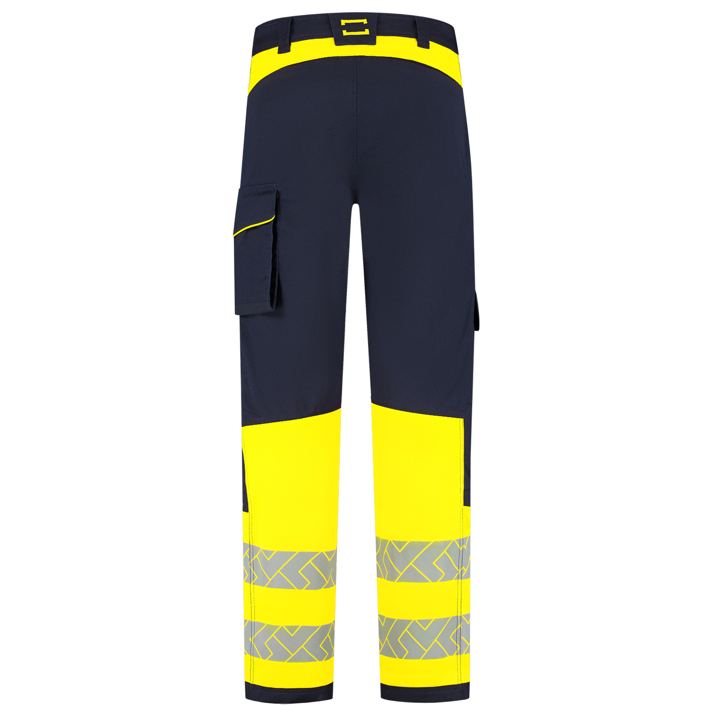 Tricorp Workwear High Vis Redefined Werkbroeken 506117 2-Way Stretch HiVis inktblauw-fluo geel(inkfluoryellow)