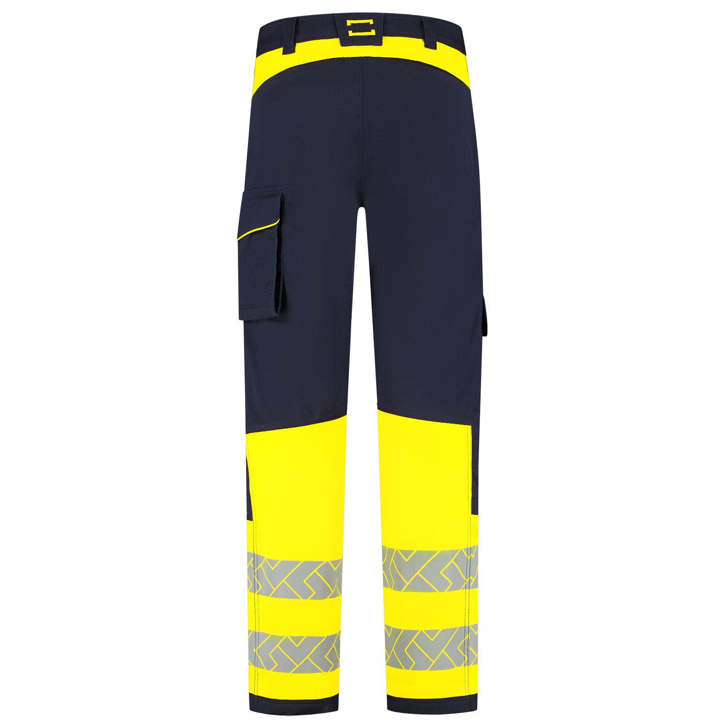 Tricorp Workwear High Vis Redefined Werkbroeken 506117 2-Way Stretch HiVis inktblauw-fluo geel(inkfluoryellow)