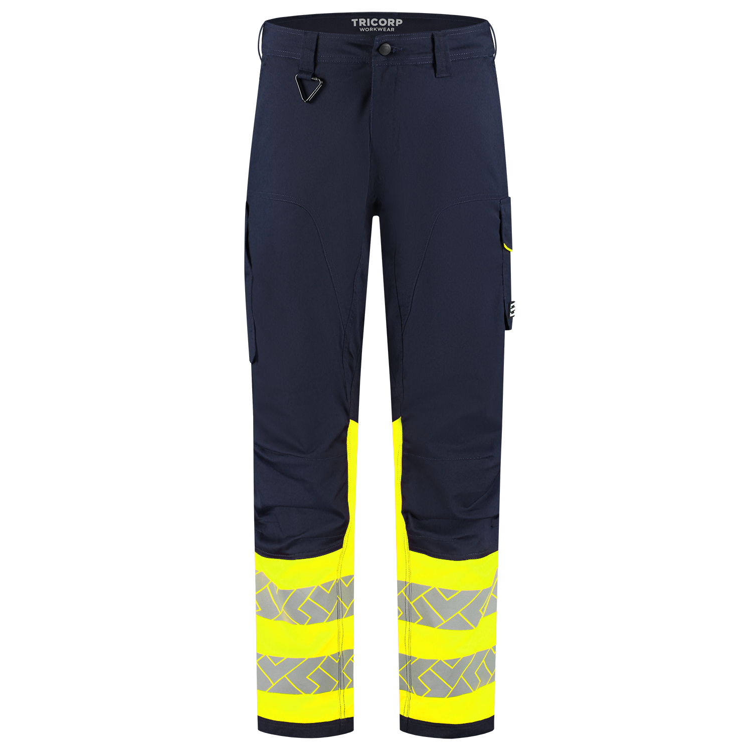 Tricorp Workwear High Vis Redefined Werkbroeken 506117 2-Way Stretch HiVis inktblauw-fluo geel(inkfluoryellow)