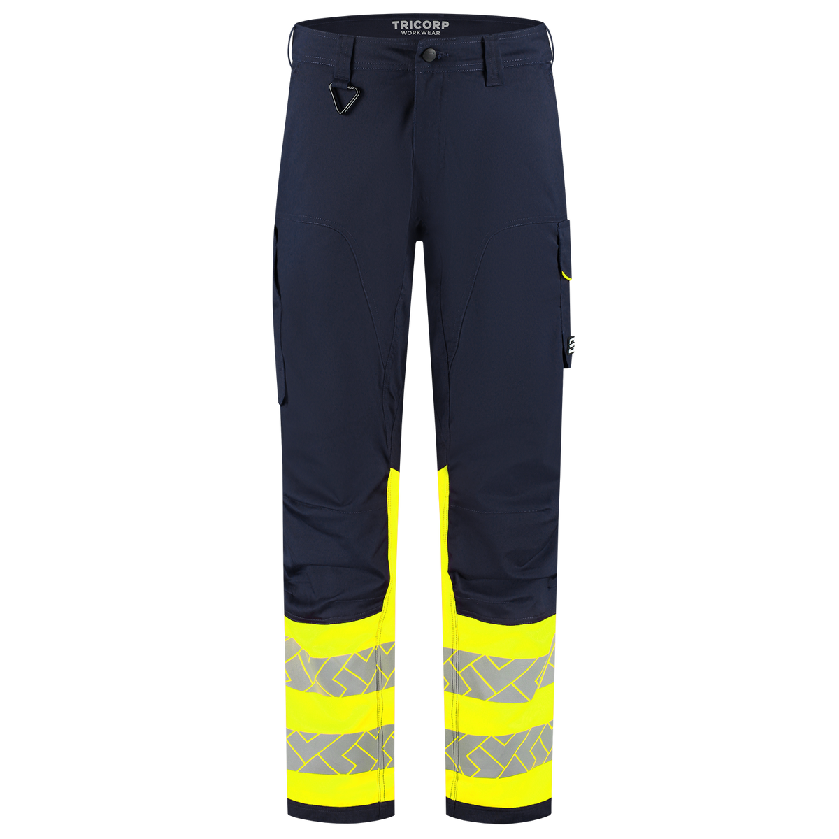 Tricorp Workwear High Vis Redefined Werkbroeken 506117 2-Way Stretch HiVis inktblauw-fluo geel(inkfluoryellow)