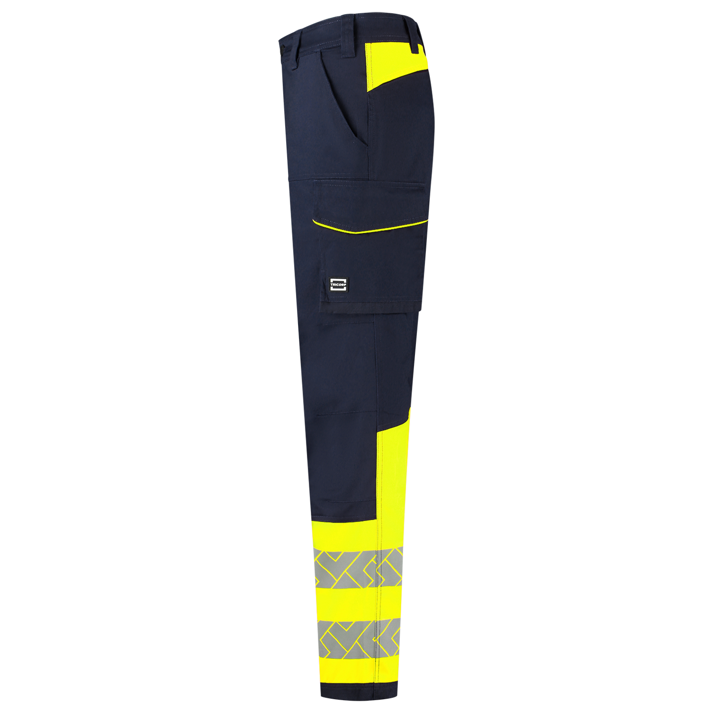 Tricorp Workwear High Vis Redefined Werkbroeken 506117 2-Way Stretch HiVis inktblauw-fluo geel(inkfluoryellow)
