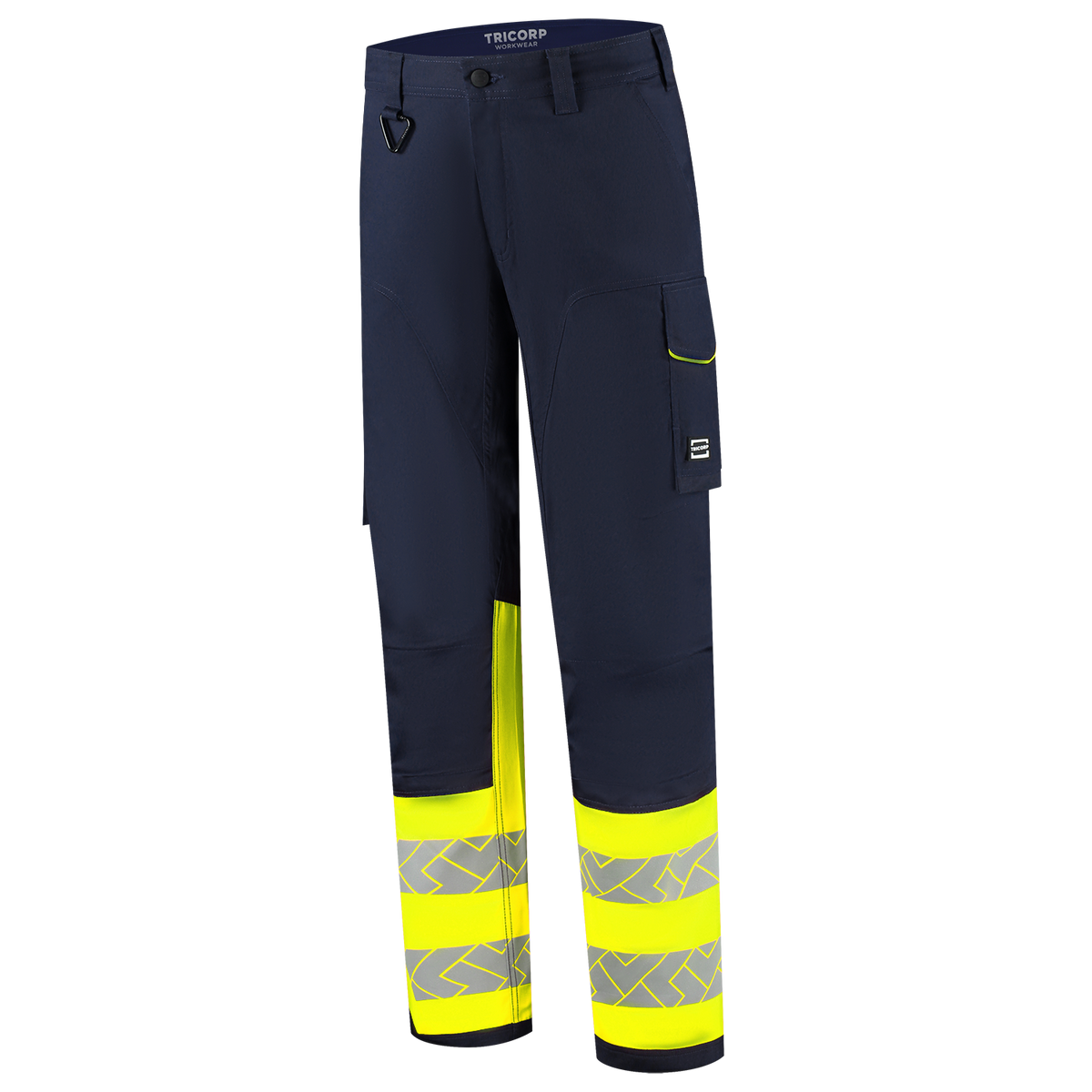 Tricorp Workwear High Vis Redefined Werkbroeken 506117 2-Way Stretch HiVis inktblauw-fluo geel(inkfluoryellow)