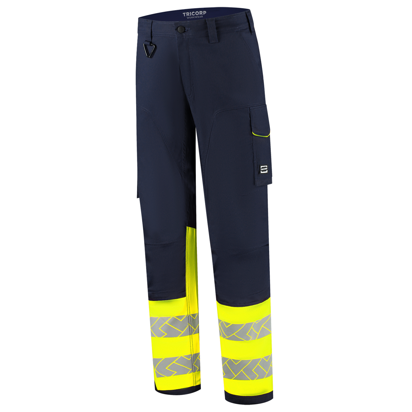 Tricorp Workwear High Vis Redefined Werkbroeken 506117 2-Way Stretch HiVis inktblauw-fluo geel(inkfluoryellow)