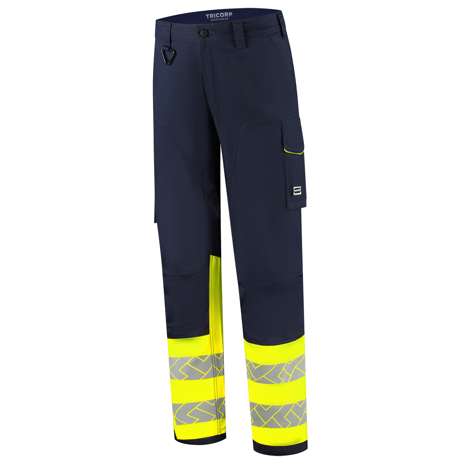 Tricorp Workwear High Vis Redefined Werkbroeken 506117 2-Way Stretch HiVis inktblauw-fluo geel(inkfluoryellow)
