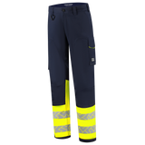 Tricorp Workwear High Vis Redefined Werkbroeken 506117 2-Way Stretch HiVis inktblauw-fluo geel(inkfluoryellow)
