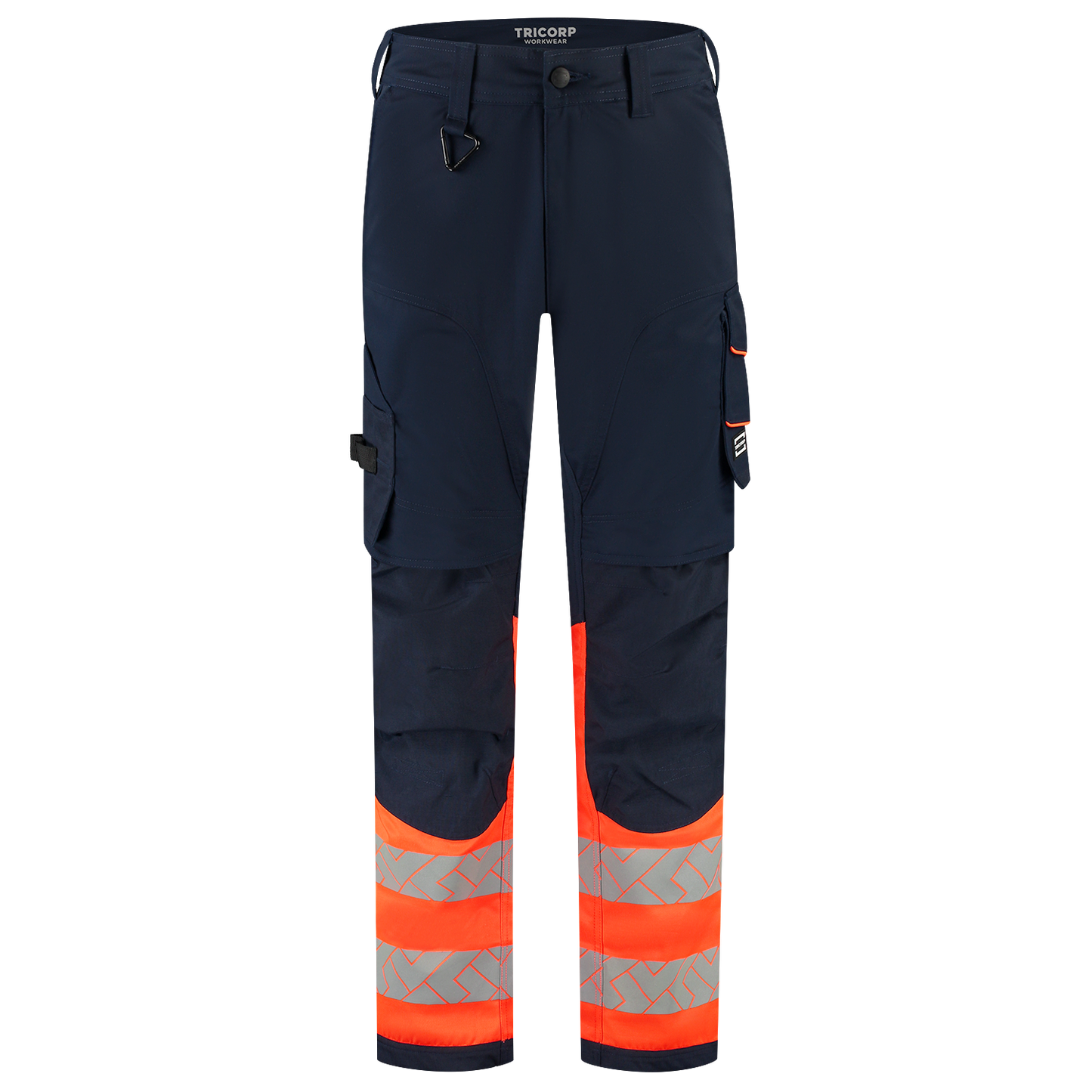 Tricorp Workwear High Vis Redefined Werkbroeken 506118 Functional Stretch HiVis inktblauw-fluo oranje(inkfluororange)