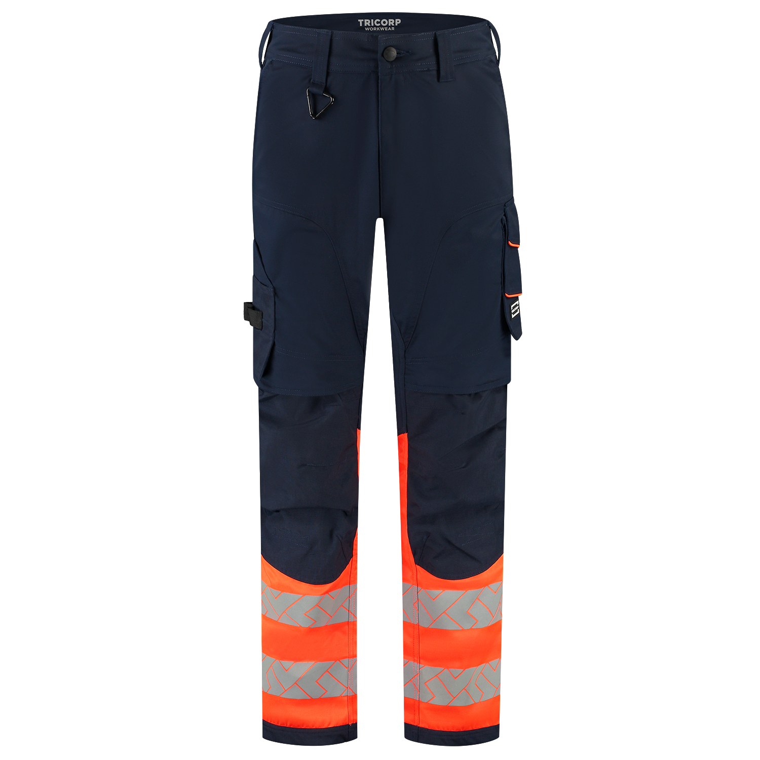 Tricorp Workwear High Vis Redefined Werkbroeken 506118 Functional Stretch HiVis inktblauw-fluo oranje(inkfluororange)
