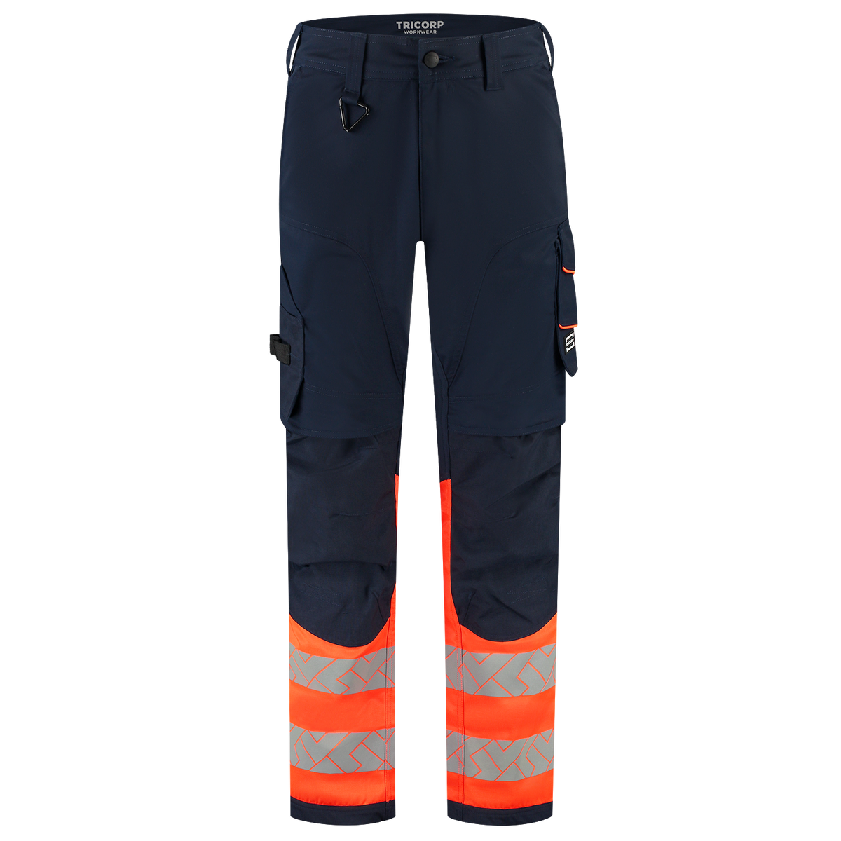 Tricorp Workwear High Vis Redefined Werkbroeken 506118 Functional Stretch HiVis inktblauw-fluo oranje(inkfluororange)