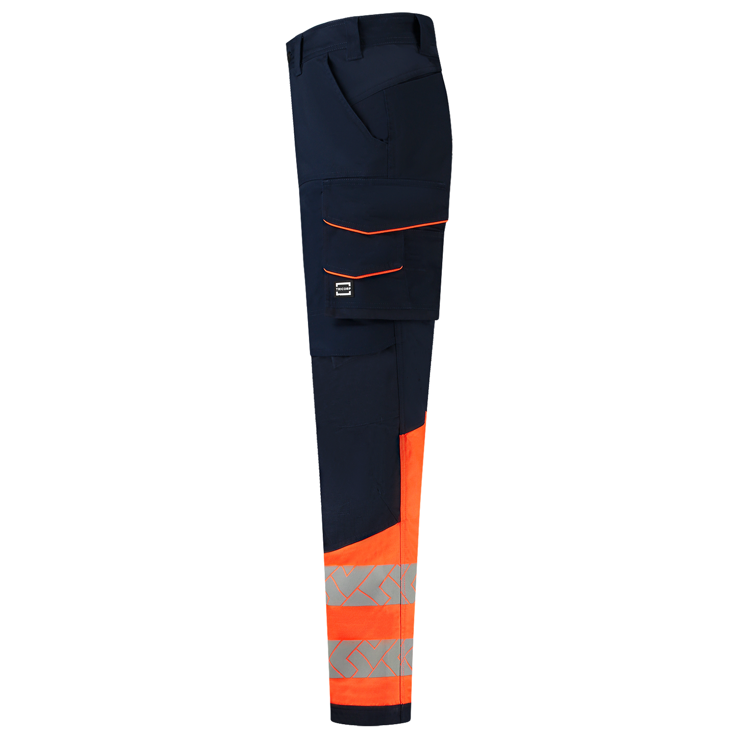 Tricorp Workwear High Vis Redefined Werkbroeken 506118 Functional Stretch HiVis inktblauw-fluo oranje(inkfluororange)
