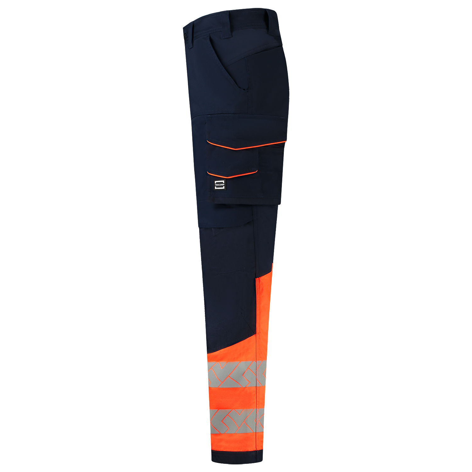 Tricorp Workwear High Vis Redefined Werkbroeken 506118 Functional Stretch HiVis inktblauw-fluo oranje(inkfluororange)