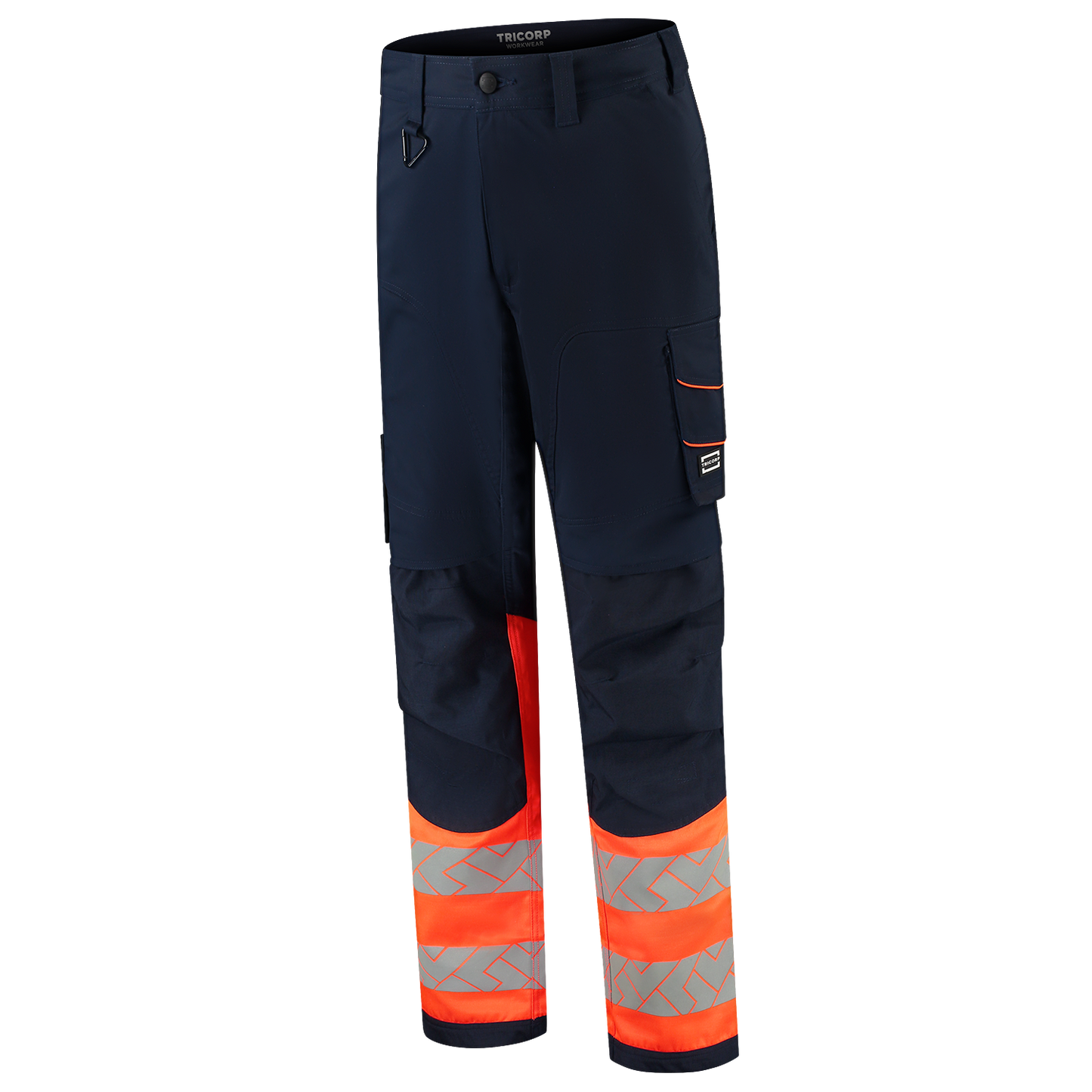Tricorp Workwear High Vis Redefined Werkbroeken 506118 Functional Stretch HiVis inktblauw-fluo oranje(inkfluororange)