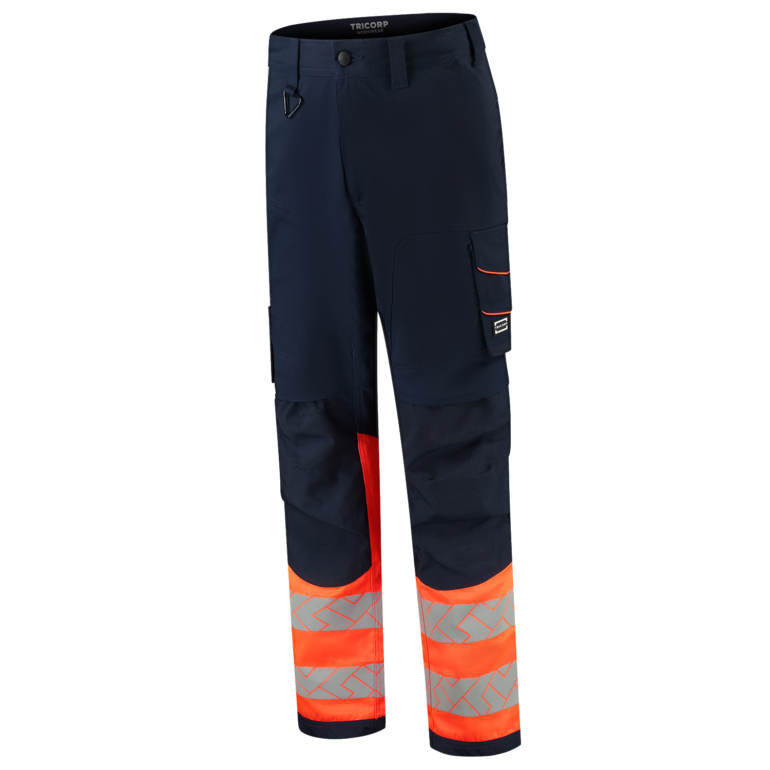 Tricorp Workwear High Vis Redefined Werkbroeken 506118 Functional Stretch HiVis inktblauw-fluo oranje(inkfluororange)
