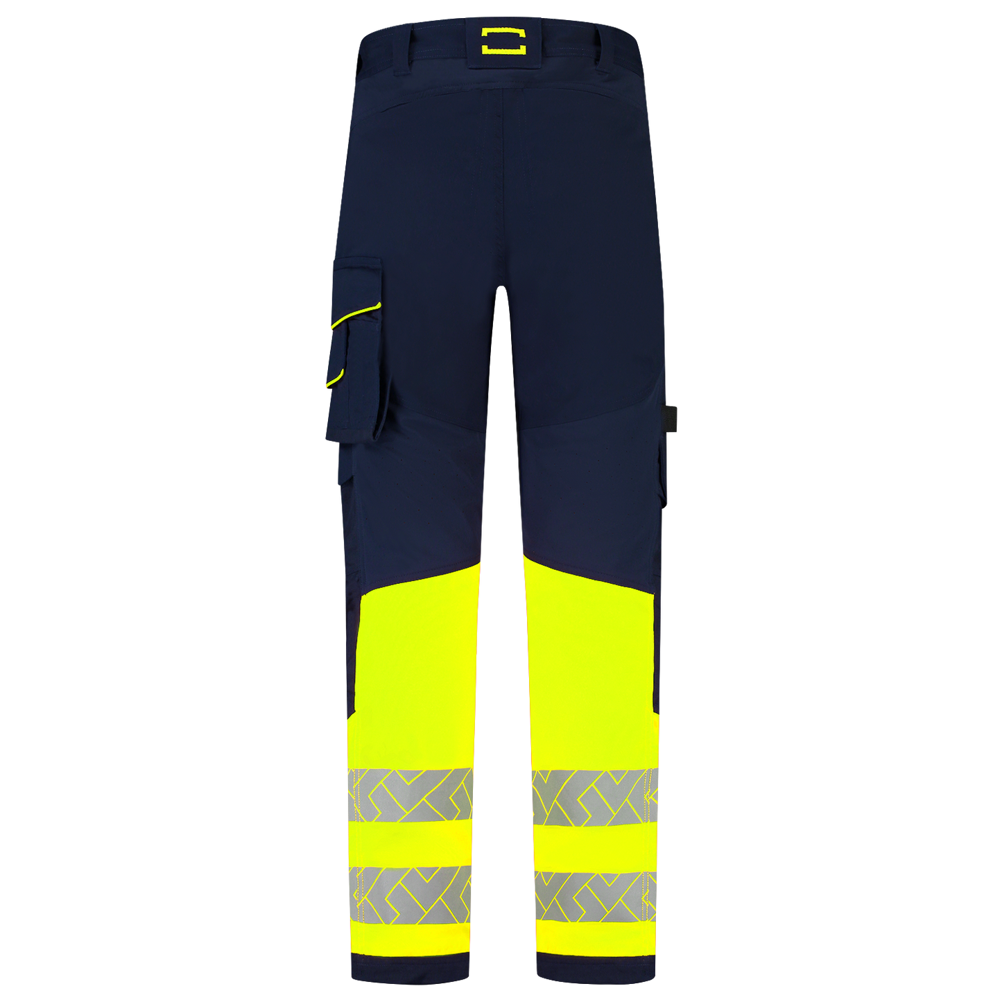 Tricorp Workwear High Vis Redefined Werkbroeken 506118 Functional Stretch HiVis inktblauw-fluo geel(inkfluoryellow)