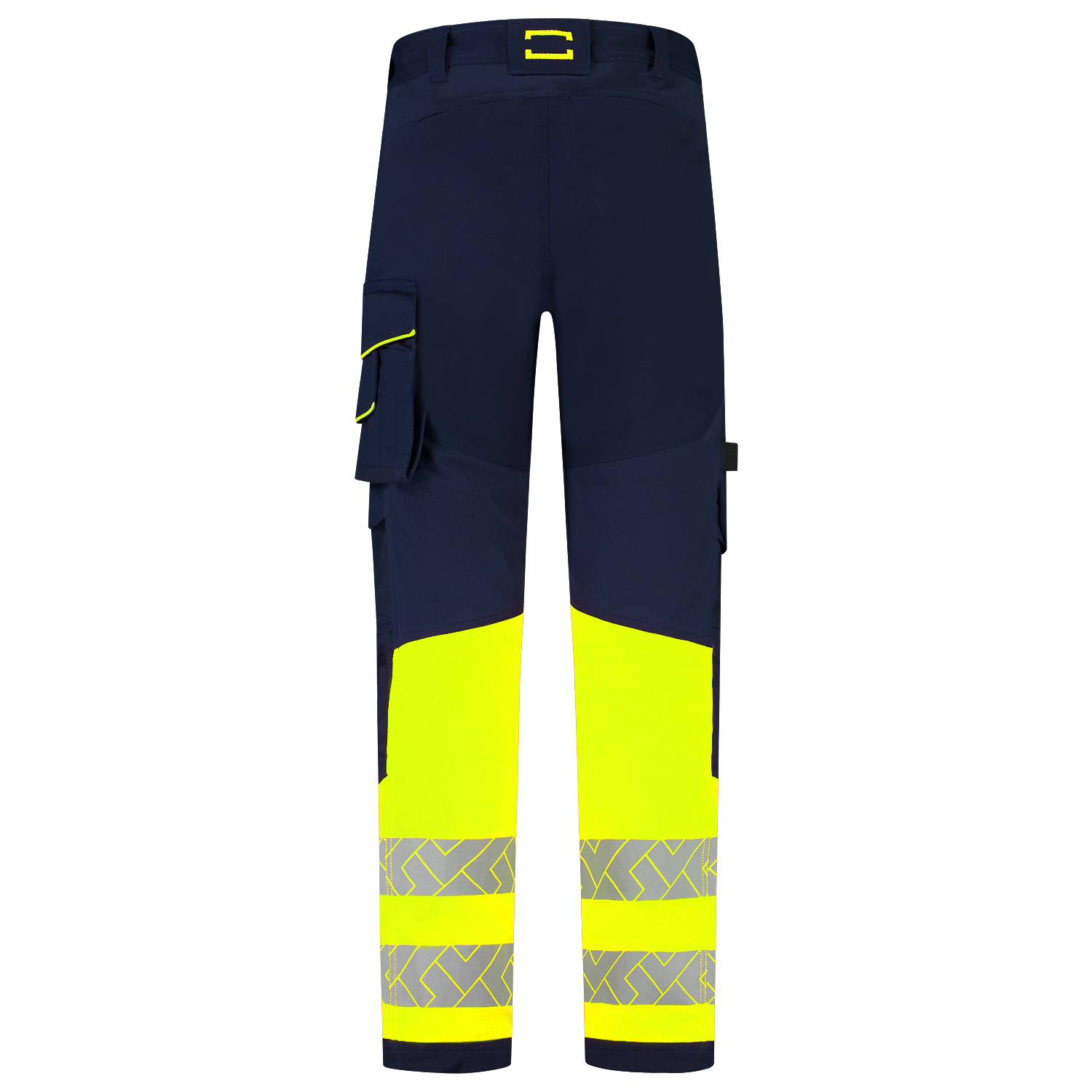 Tricorp Workwear High Vis Redefined Werkbroeken 506118 Functional Stretch HiVis inktblauw-fluo geel(inkfluoryellow)