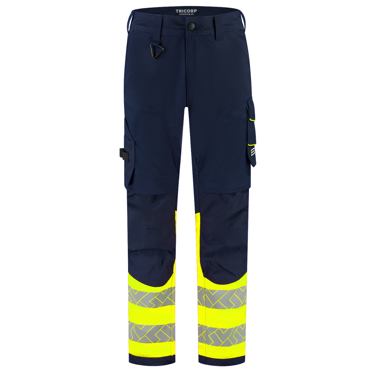 Tricorp Workwear High Vis Redefined Werkbroeken 506118 Functional Stretch HiVis inktblauw-fluo geel(inkfluoryellow)