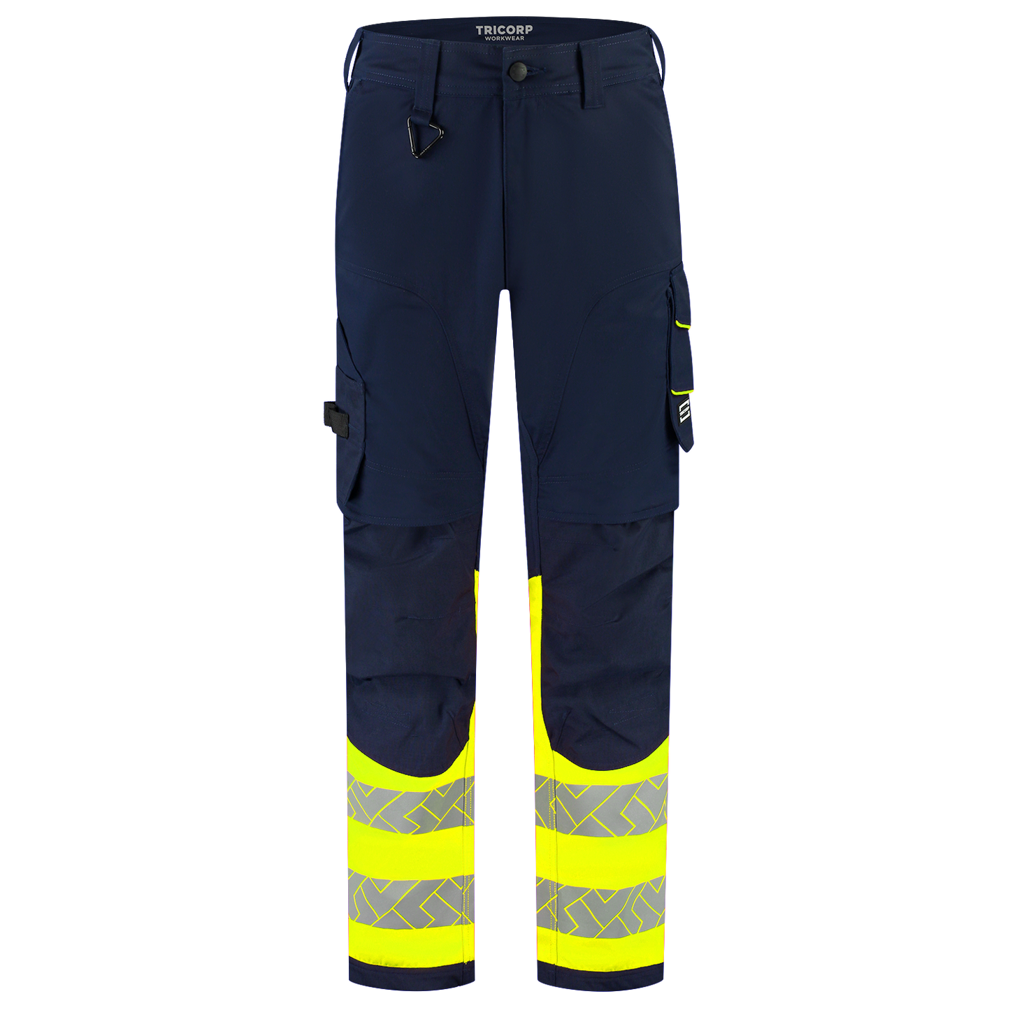 Tricorp Workwear High Vis Redefined Werkbroeken 506118 Functional Stretch HiVis inktblauw-fluo geel(inkfluoryellow)