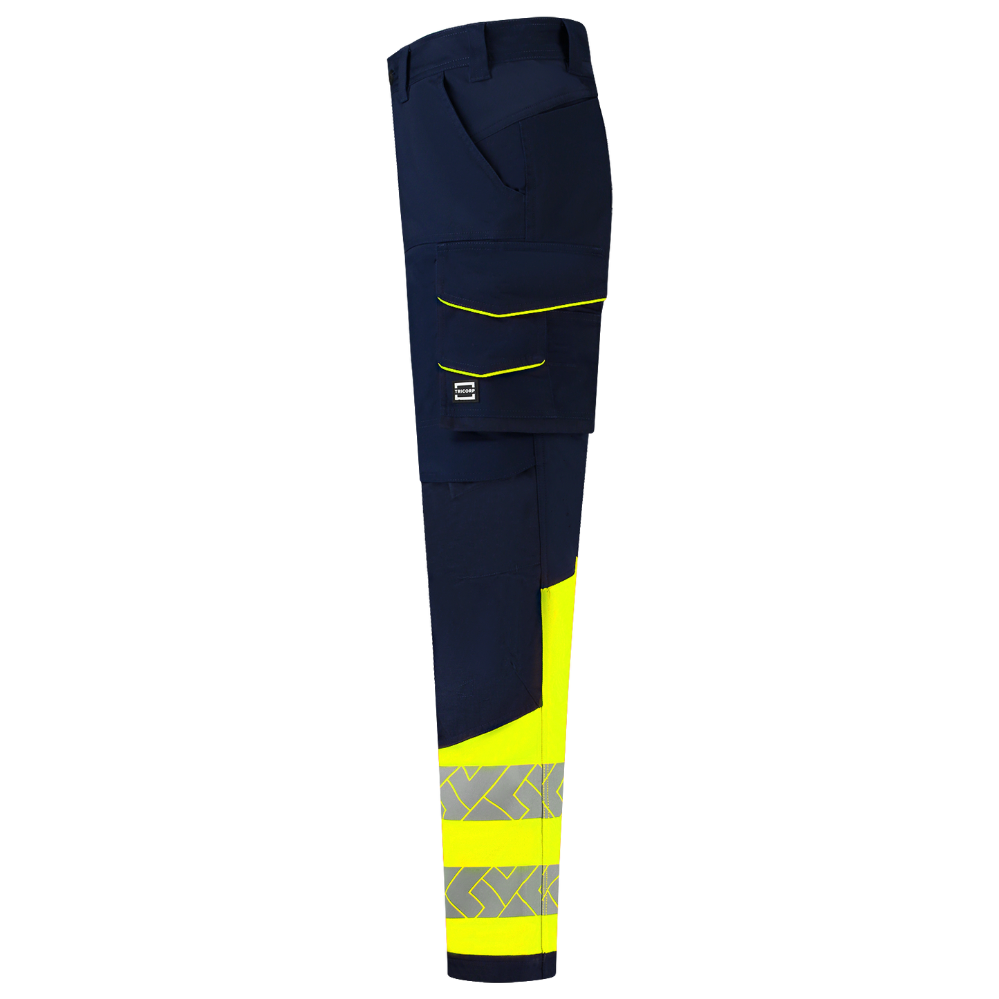 Tricorp Workwear High Vis Redefined Werkbroeken 506118 Functional Stretch HiVis inktblauw-fluo geel(inkfluoryellow)