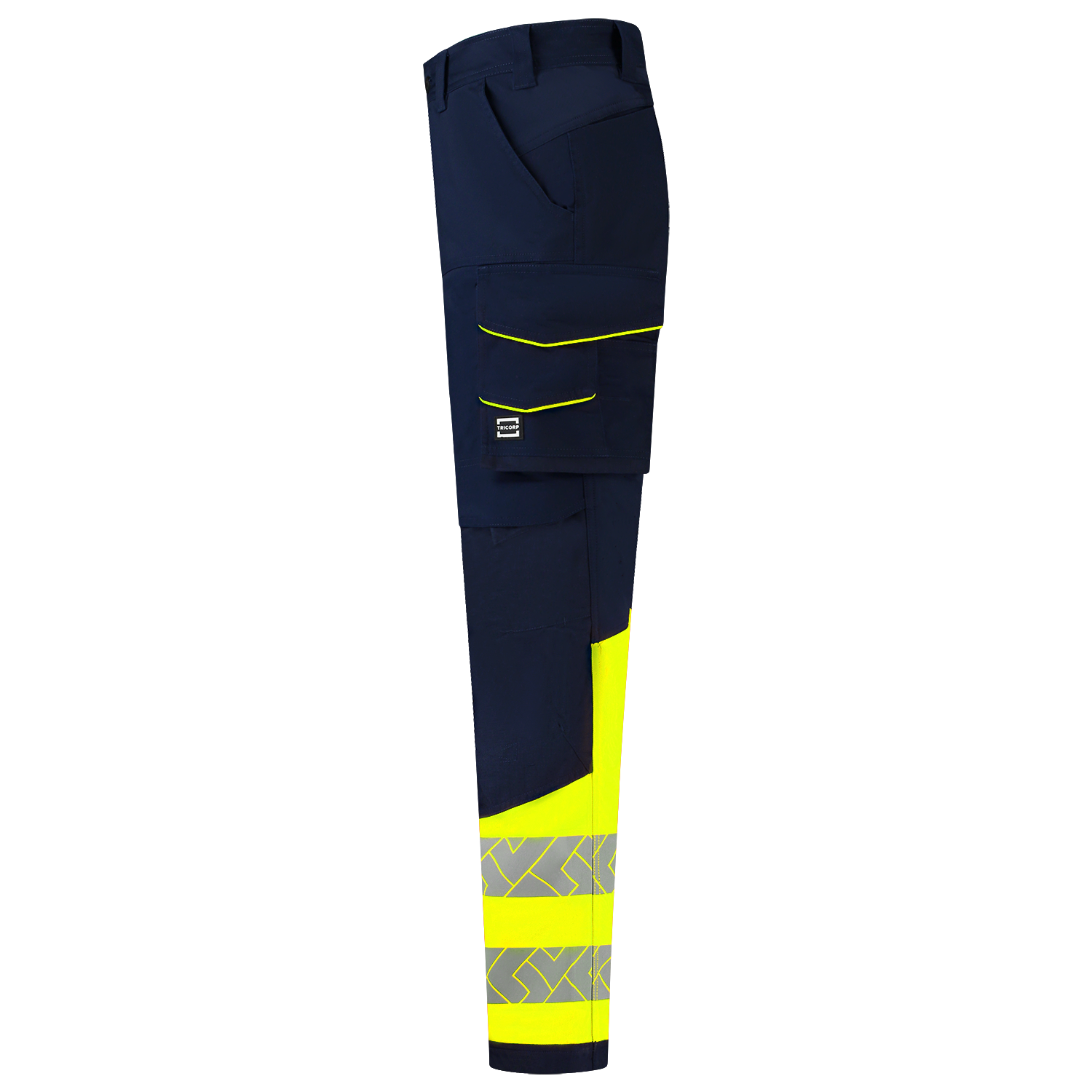 Tricorp Workwear High Vis Redefined Werkbroeken 506118 Functional Stretch HiVis inktblauw-fluo geel(inkfluoryellow)