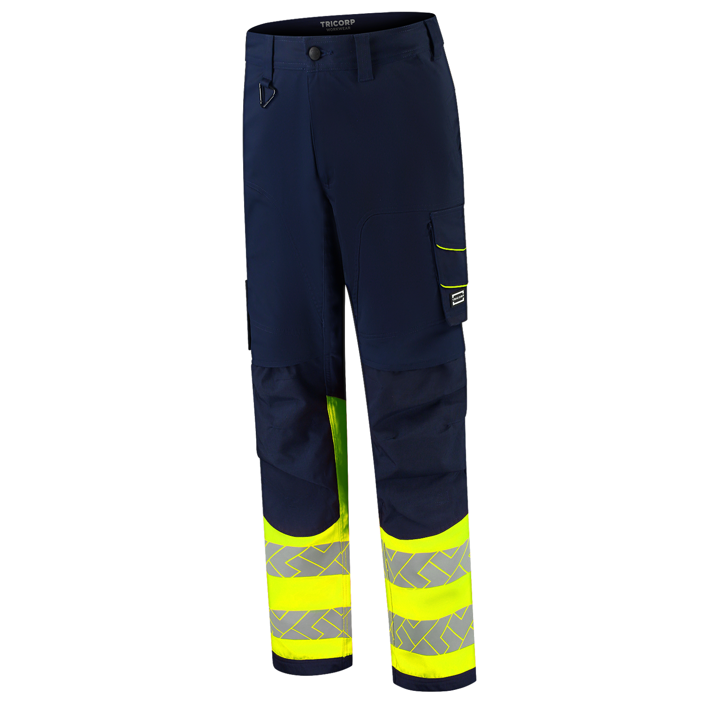 Tricorp Workwear High Vis Redefined Werkbroeken 506118 Functional Stretch HiVis inktblauw-fluo geel(inkfluoryellow)