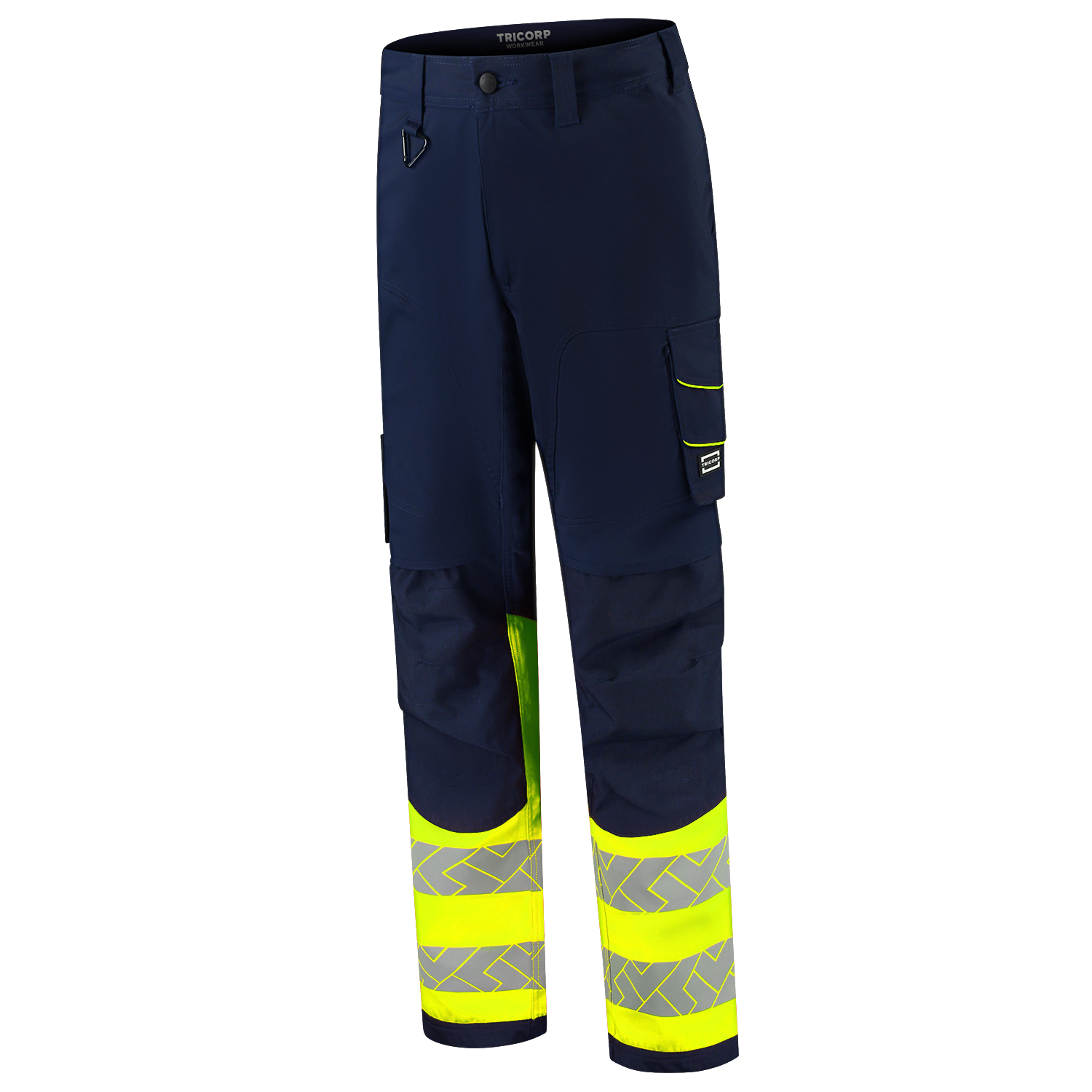Tricorp Workwear High Vis Redefined Werkbroeken 506118 Functional Stretch HiVis inktblauw-fluo geel(inkfluoryellow)