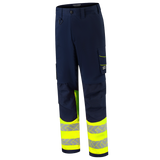 Tricorp Workwear High Vis Redefined Werkbroeken 506118 Functional Stretch HiVis inktblauw-fluo geel(inkfluoryellow)
