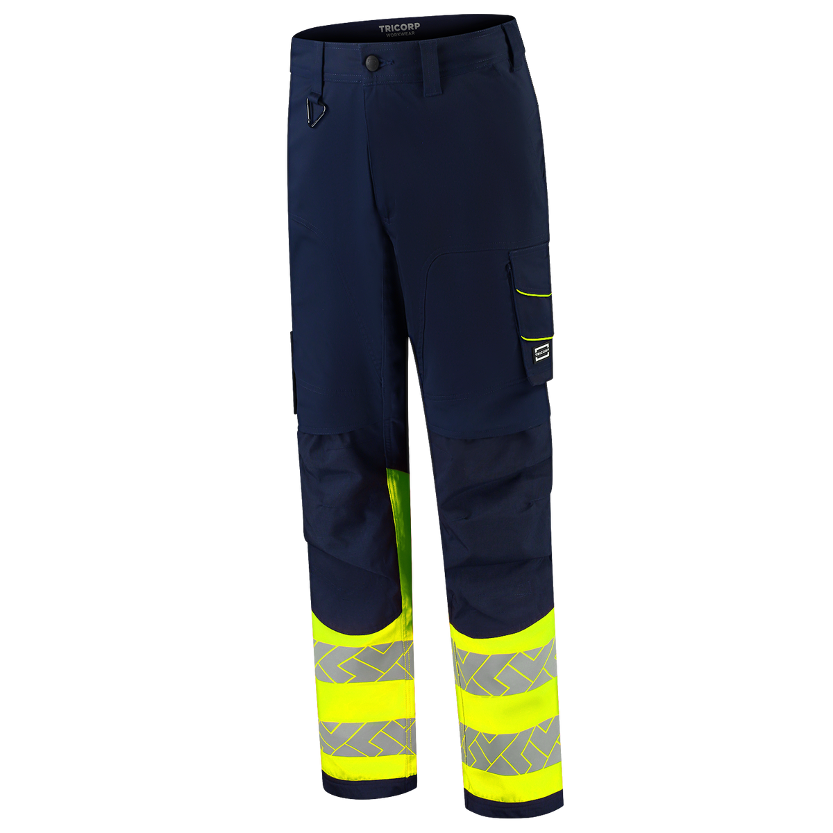Tricorp Workwear High Vis Redefined Werkbroeken 506118 Functional Stretch HiVis inktblauw-fluo geel(inkfluoryellow)