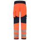 Tricorp Workwear High Vis Redefined Werkbroeken 506119 Functional Stretch Knieversterking HiVis fluo oranje-inktblauw(fluororangeink)