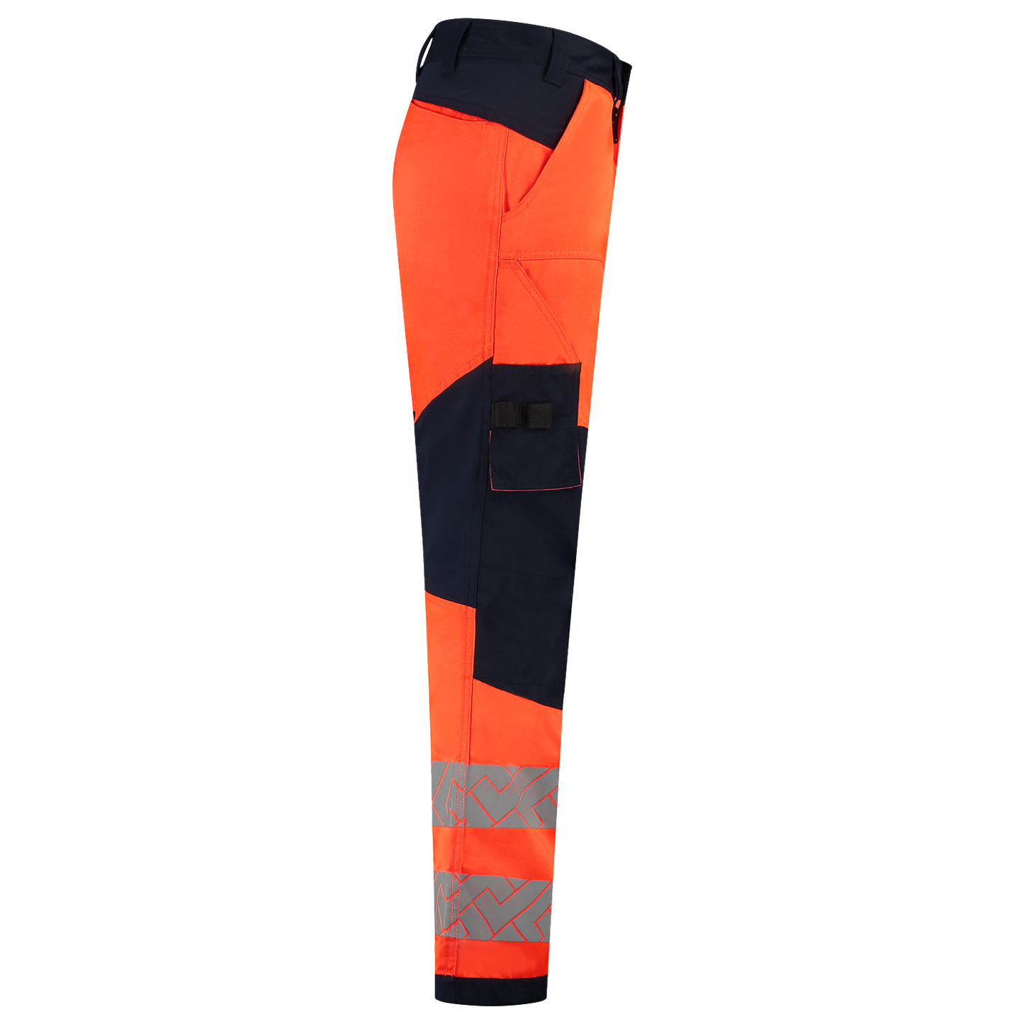 Tricorp Workwear High Vis Redefined Werkbroeken 506119 Functional Stretch Knieversterking HiVis fluo oranje-inktblauw(fluororangeink)