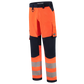 Tricorp Workwear High Vis Redefined Werkbroeken 506119 Functional Stretch Knieversterking HiVis fluo oranje-inktblauw(fluororangeink)