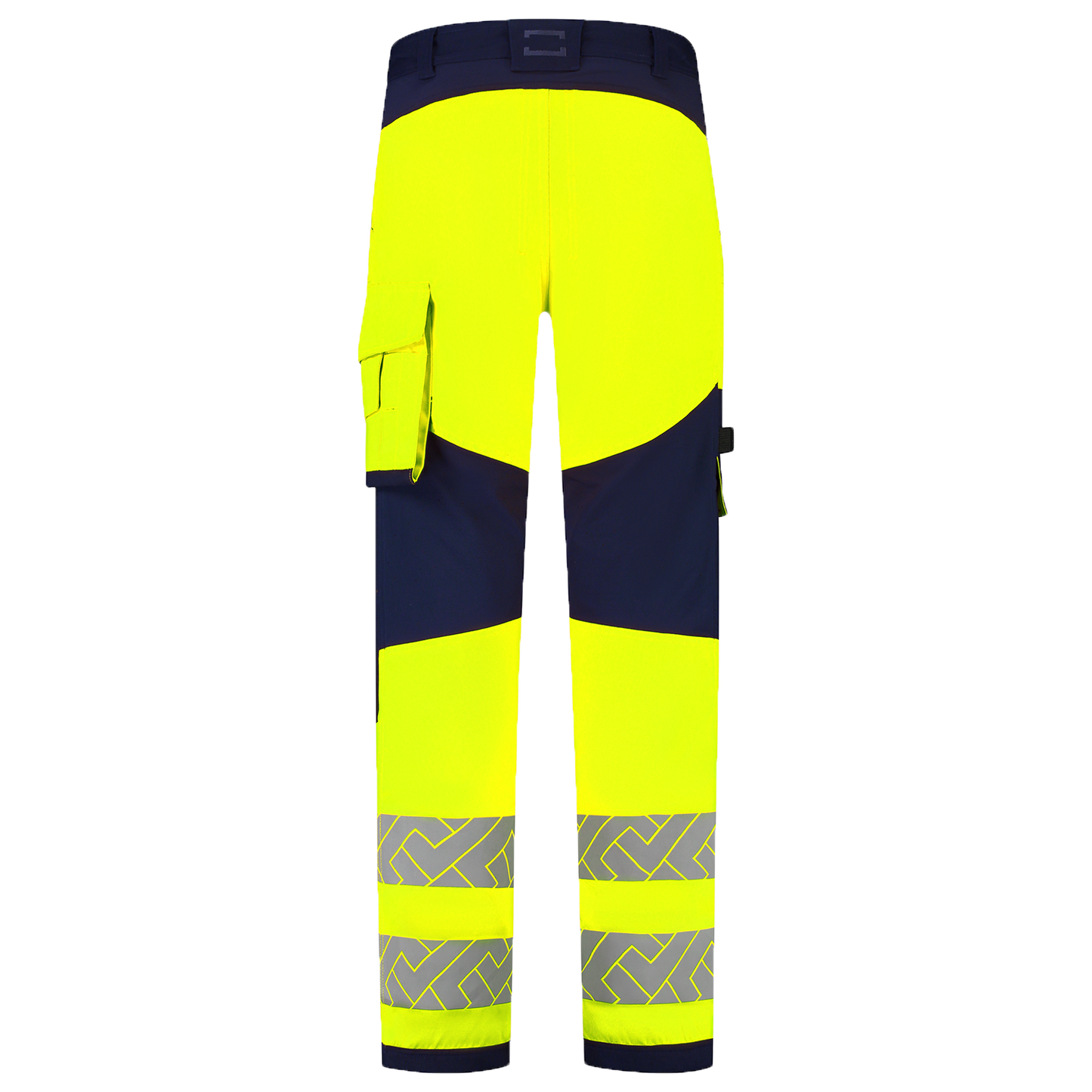 Tricorp Workwear High Vis Redefined Werkbroeken 506119 Functional Stretch Knieversterking HiVis fluo geel-inktblauw(fluoryellowink)