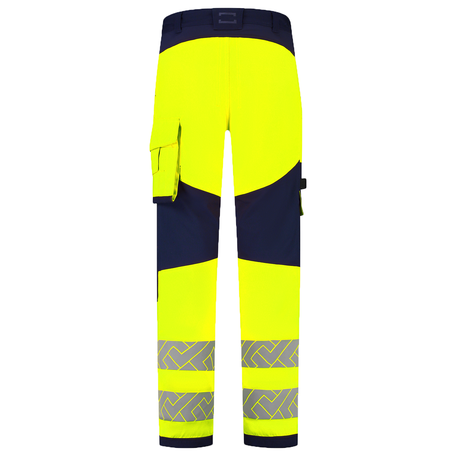 Tricorp Workwear High Vis Redefined Werkbroeken 506119 Functional Stretch Knieversterking HiVis fluo geel-inktblauw(fluoryellowink)