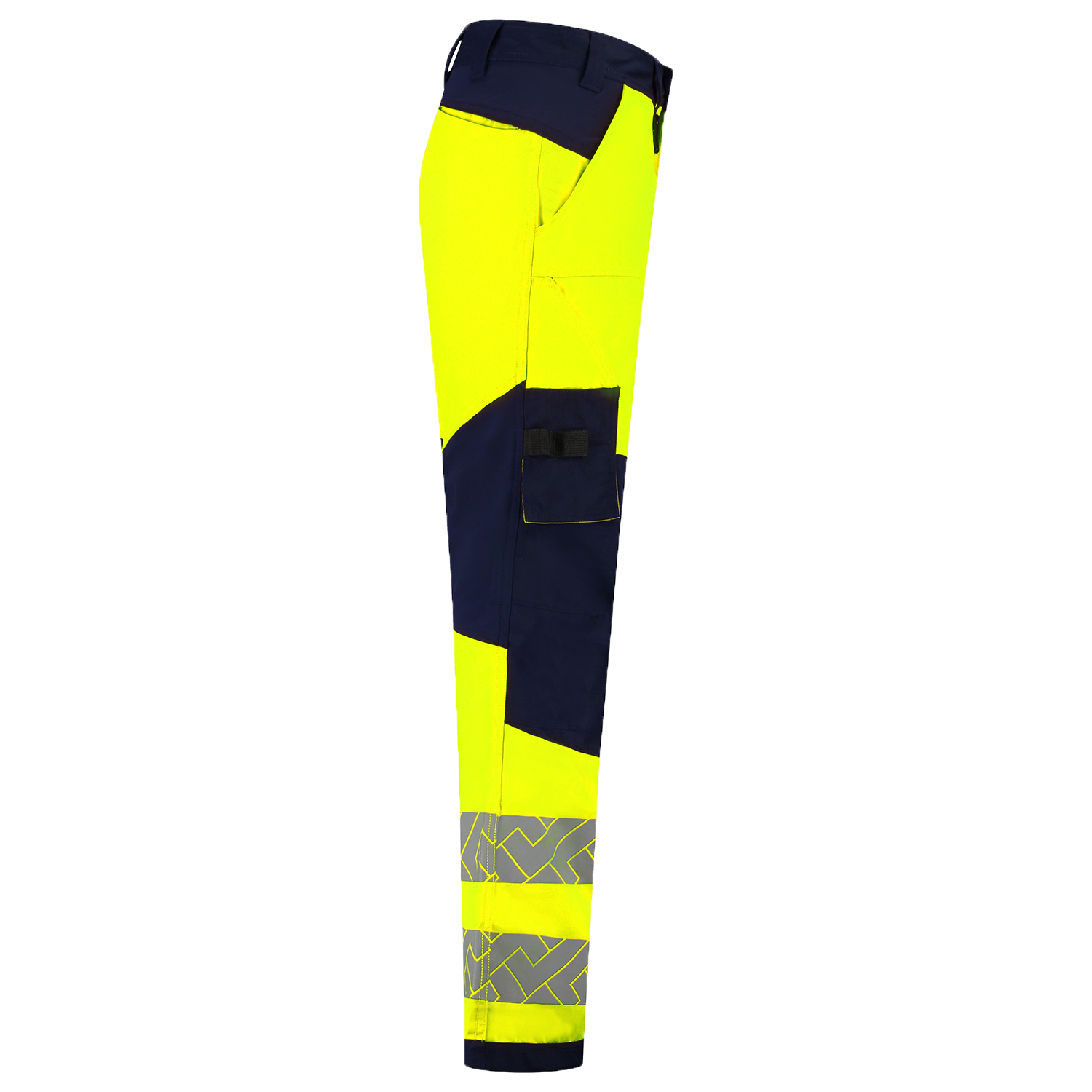 Tricorp Workwear High Vis Redefined Werkbroeken 506119 Functional Stretch Knieversterking HiVis fluo geel-inktblauw(fluoryellowink)