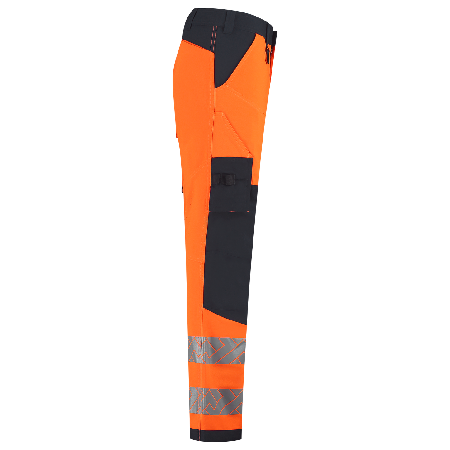 Tricorp Workwear High Vis Redefined Werkbroeken 506120 4-Way Stretch Knieversterking HiVis fluo oranje-inktblauw(fluororangeink)