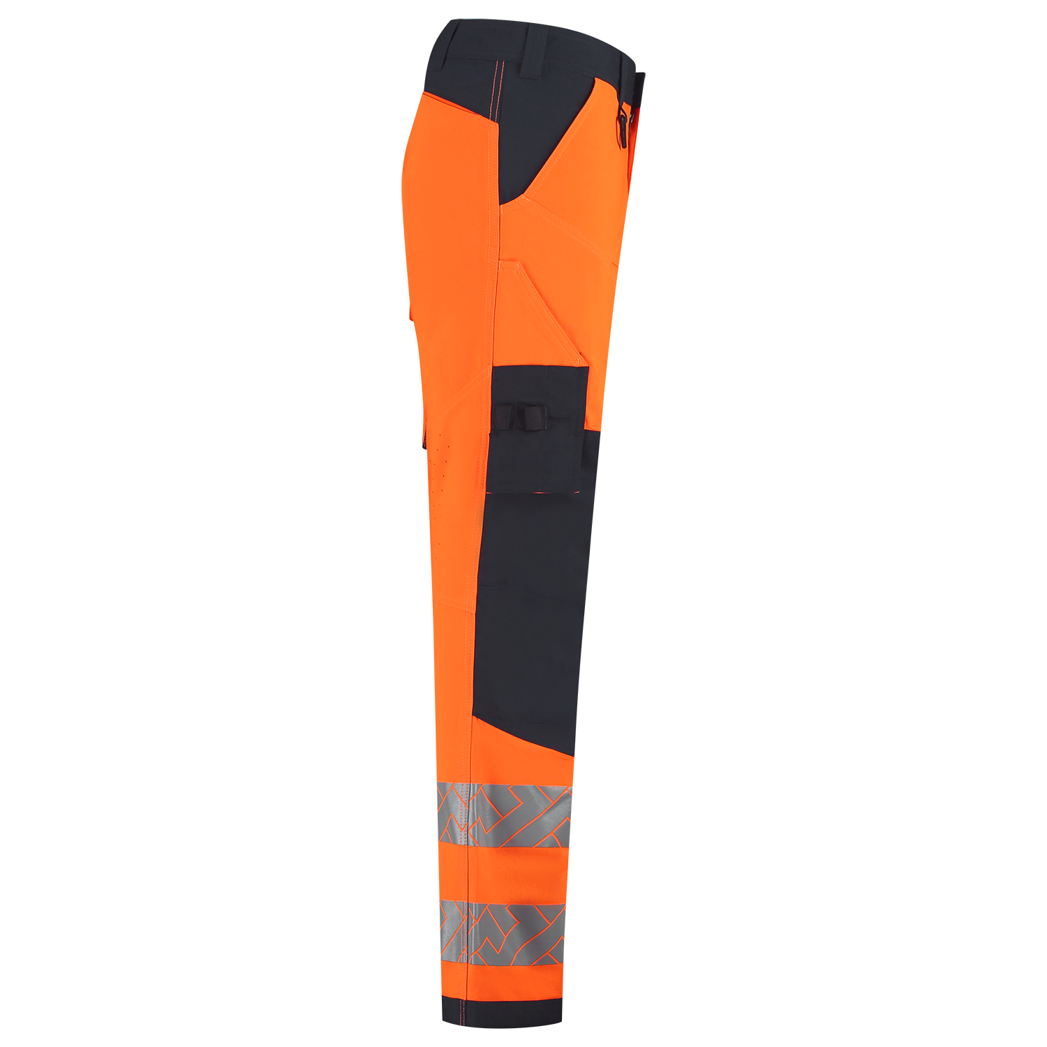 Tricorp Workwear High Vis Redefined Werkbroeken 506120 4-Way Stretch Knieversterking HiVis fluo oranje-inktblauw(fluororangeink)