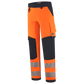 Tricorp Workwear High Vis Redefined Werkbroeken 506120 4-Way Stretch Knieversterking HiVis fluo oranje-inktblauw(fluororangeink)