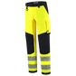Tricorp Workwear High Vis Redefined Werkbroeken 506120 4-Way Stretch Knieversterking HiVis fluo geel-inktblauw(fluoryellowink)