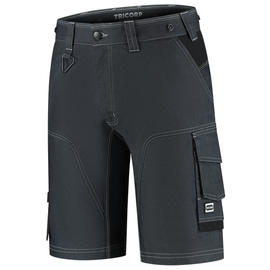 Tricorp Workwear Unicolor Redefined Werkbroeken Kort 506123 Jeans Functional Stretch inktblauw(ink)