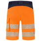 Tricorp Workwear High Vis Redefined Werkbroeken Kort 506124 Functional Stretch HiVis fluo oranje-inktblauw(fluororangeink)