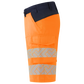 Tricorp Workwear High Vis Redefined Werkbroeken Kort 506124 Functional Stretch HiVis fluo oranje-inktblauw(fluororangeink)