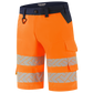 Tricorp Workwear High Vis Redefined Werkbroeken Kort 506124 Functional Stretch HiVis fluo oranje-inktblauw(fluororangeink)