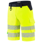 Tricorp Workwear High Vis Redefined Werkbroeken Kort 506124 Functional Stretch HiVis fluo geel-inktblauw(fluoryellowink)