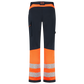 Tricorp Workwear High Vis Redefined Werkbroeken 506126 2-Way Stretch Dames HiVis inktblauw-fluo oranje(inkfluororange)