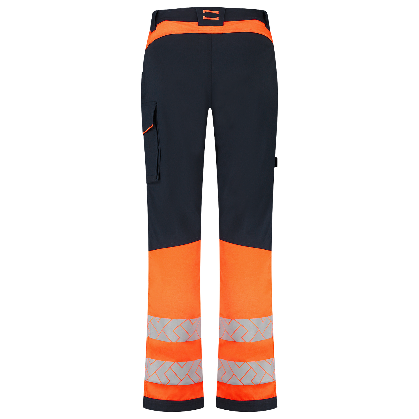 Tricorp Workwear High Vis Redefined Werkbroeken 506126 2-Way Stretch Dames HiVis inktblauw-fluo oranje(inkfluororange)