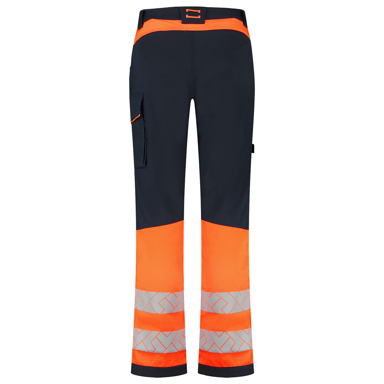 Tricorp Workwear High Vis Redefined Werkbroeken 506126 2-Way Stretch Dames HiVis inktblauw-fluo oranje(inkfluororange)
