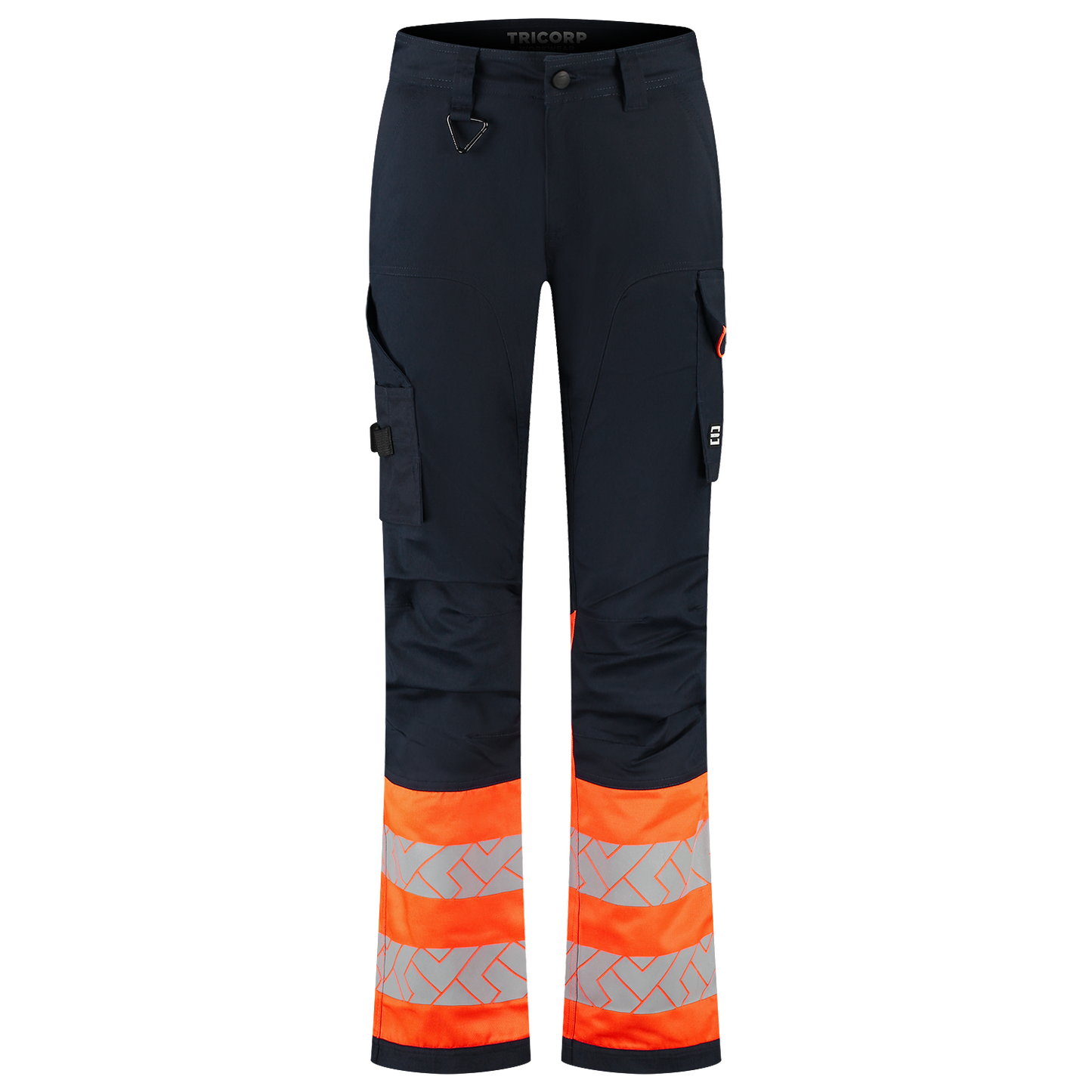 Tricorp Workwear High Vis Redefined Werkbroeken 506126 2-Way Stretch Dames HiVis inktblauw-fluo oranje(inkfluororange)