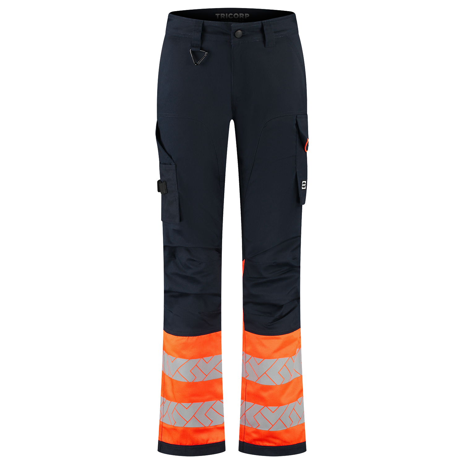 Tricorp Workwear High Vis Redefined Werkbroeken 506126 2-Way Stretch Dames HiVis inktblauw-fluo oranje(inkfluororange)
